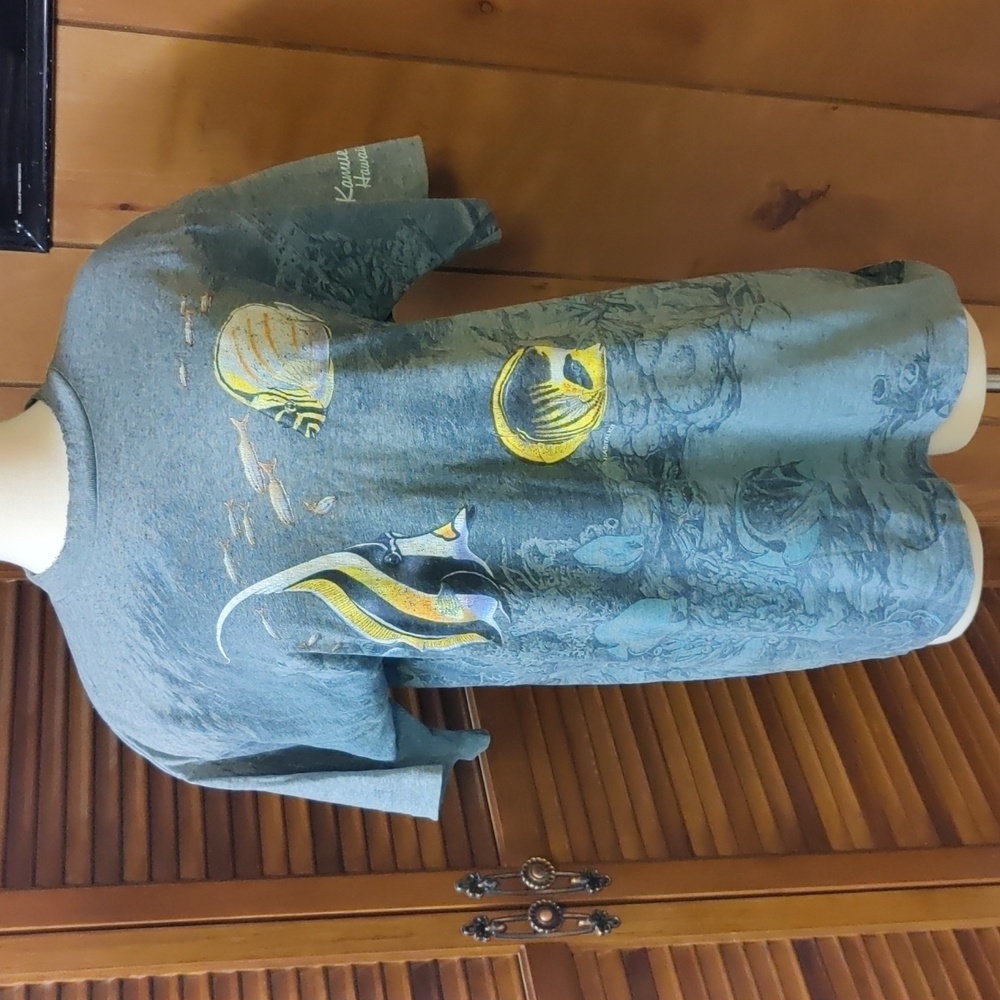 Vintage Tropical Fish Kamuela Hawaii T-shirt